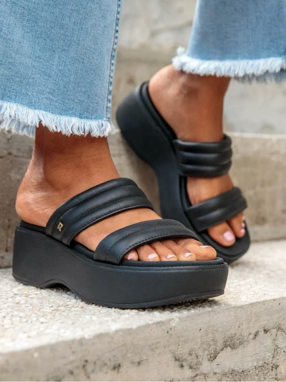 Reef Lofty Lux Hi Women's Platform Sandals NWT - Picture 1 of 4